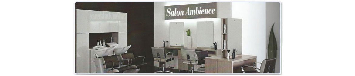 Salon Ambience, Italian Salon Furniture, Salon Chairs, Backwash Units