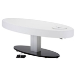 Flat Top Electric Pedestal Lift Massage Treatment Tables