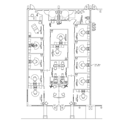 Beauty Salon Floor Plan Design Layout - 2762 Square Foot