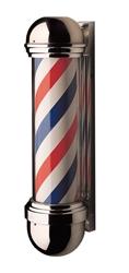 Shop for William Marvy 824 Wall Mount Barber Pole - One Light