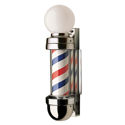 Shop for William Marvy 410/WM Wall Mount Barber Pole - Two Light