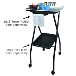 Akra Plastics 1005 35" Aluminum Foldaway Service Tray