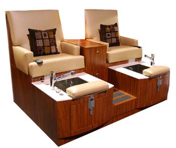 Design X DX 101D Lounge Double Unit Pedicure Spa