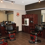 Barber Shop Interior Design by AB Salon Equipment - Men's Department